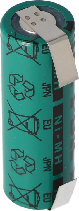 Image du produit FDK Akku HR-AU Twincell, A-Zelle mit Lötfahnen U-Form (1 pcs, 2700 mAh, Batterie)