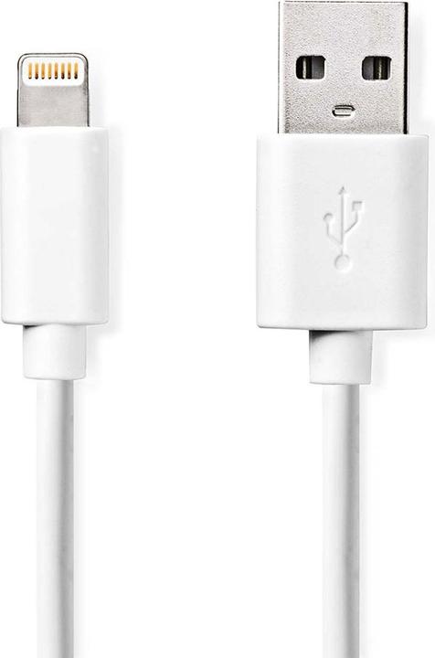 Actual product image Nedis USB A - Lightning (1 m, USB 2.0, 12 W)