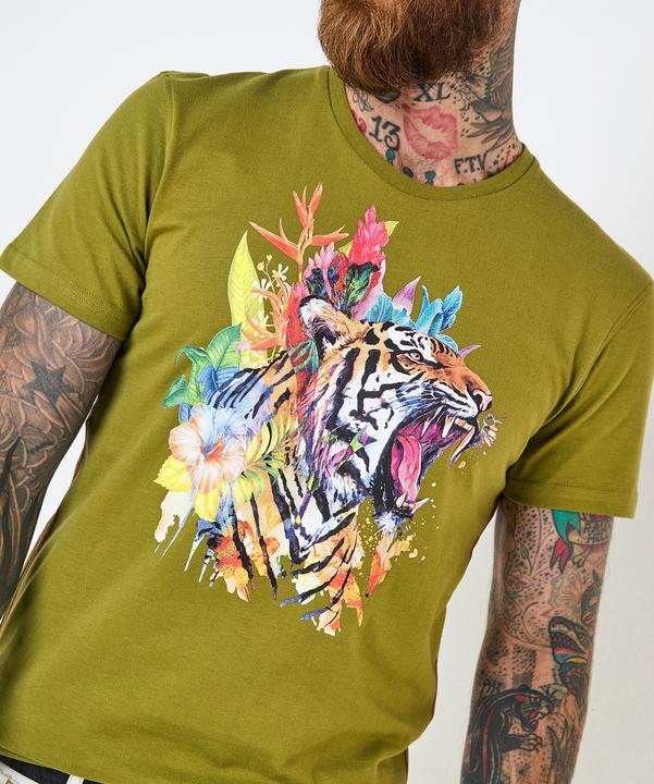 Immagine prodotto Joe Browns Floral Tiger Graphic T-Shirt (XXL)