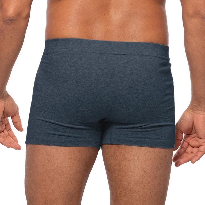 Actual product image Almonu 6 Pack Organic Cotton - Melange Retro Short / Pant (L, pack of 6)