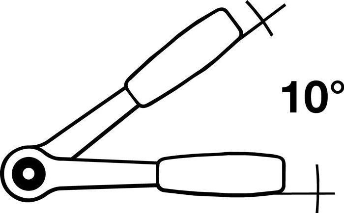 Actual product image Stahlwille Reversible ratchet 3/4 (20 mm) 165 (3/4")