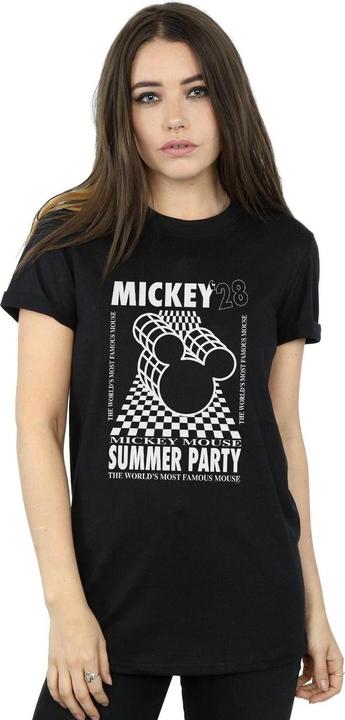 Immagine prodotto Disney Mickey Mouse Summer Party Maglietta Ampia Donna (3XL)