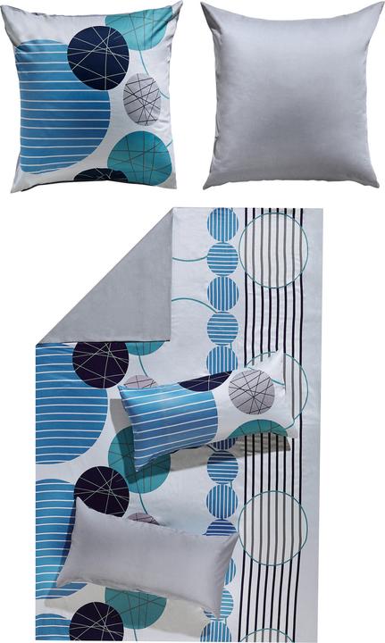 Actual product image Erwin Müller Reversible bed linen (Duvet cover, 155 x 200 cm, 80 x 80 cm)