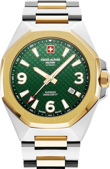 Swiss Alpine Military 7005.1144 Avenger Herrenuhr 42mm 10ATM (Analoguhr, 42 mm)