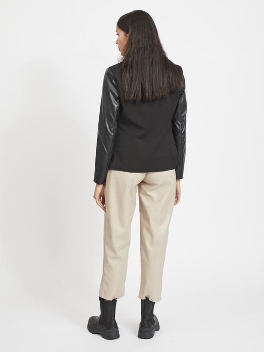 Produktbild Vila Kunstlederärmel Blazer (34)