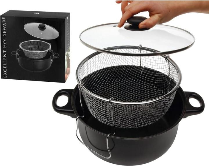 Immagine prodotto HTI-Living Pentola per friggere (26 cm, Padella per friggere, Acciaio)