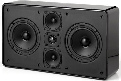 Actual product image Jamo D500 LCR, bookshelf speaker, THX certified, HG White