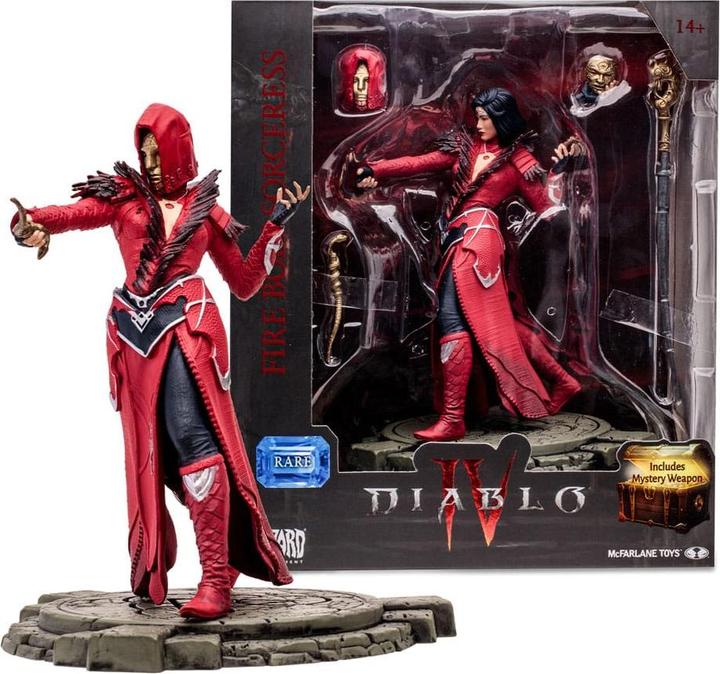 Actual product image McFarlane Diablo 4 action figure Sorceress (Rare) 15 cm