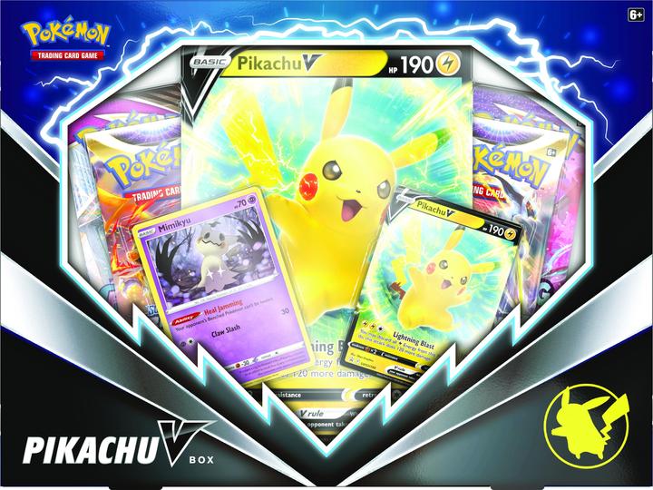 Actual product image Pokémon Pokemon TCG Pikachu V-Box (English)