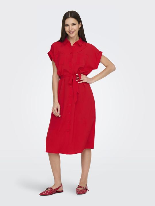 Image du produit Only Ceinture à nouer Robe chemisier Robe chemisier (38)