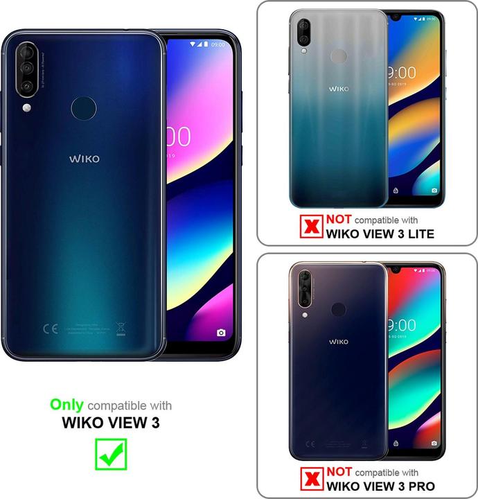 Productafbeelding Cadorabo Glas ter bescherming van het scherm (1 Stuk, Wiko View 3)