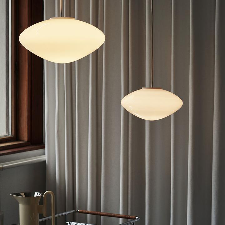 Actual product image &Tradition Mist pendant light AP15 Matt White (G9)