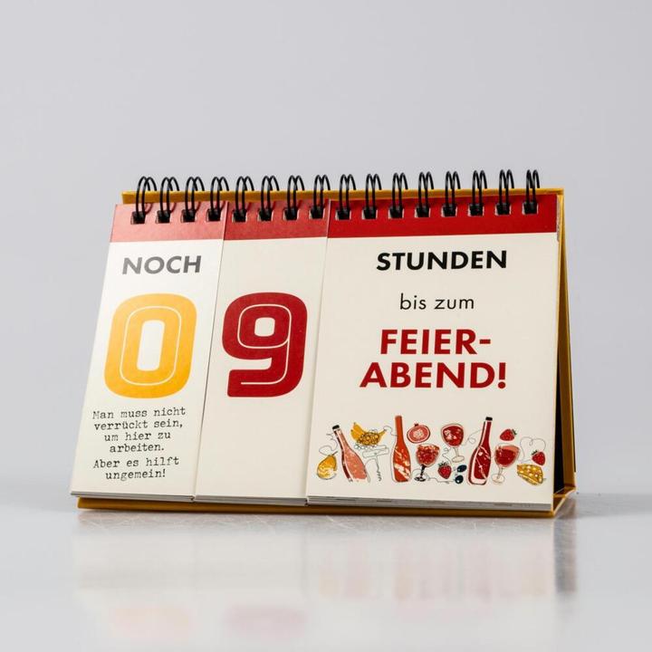 Image du produit Calendrier à rebours pour le bureau (Couverture rigide, Allemand)