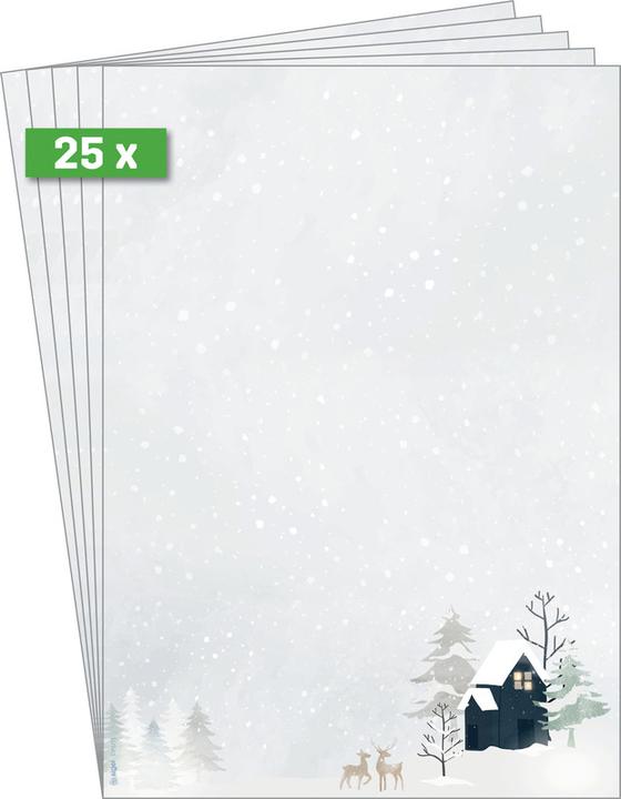 Actual product image Sigel Christmas stationery (25 pcs.)