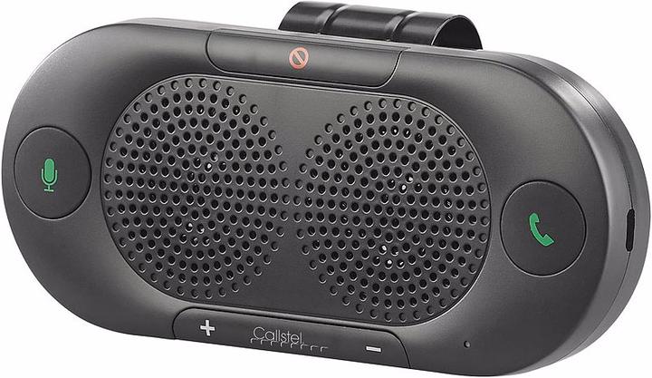 Produktbild Callstel Stereo-Kfz-Freisprecher mit Bluetooth (Siri- und Google-kompatibel) (18 h, Akkubetrieb)
