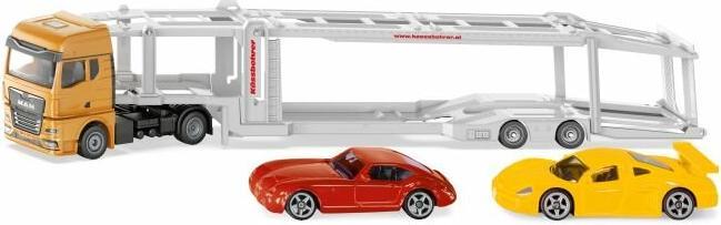 Actual product image Siku MAN car transporter