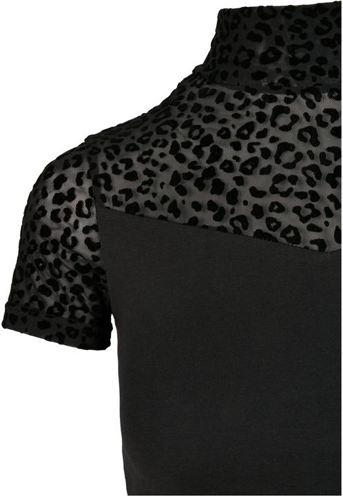 Produktbild Urban Classics Ladies Flock Lace Turtleneck Tee (5XL)