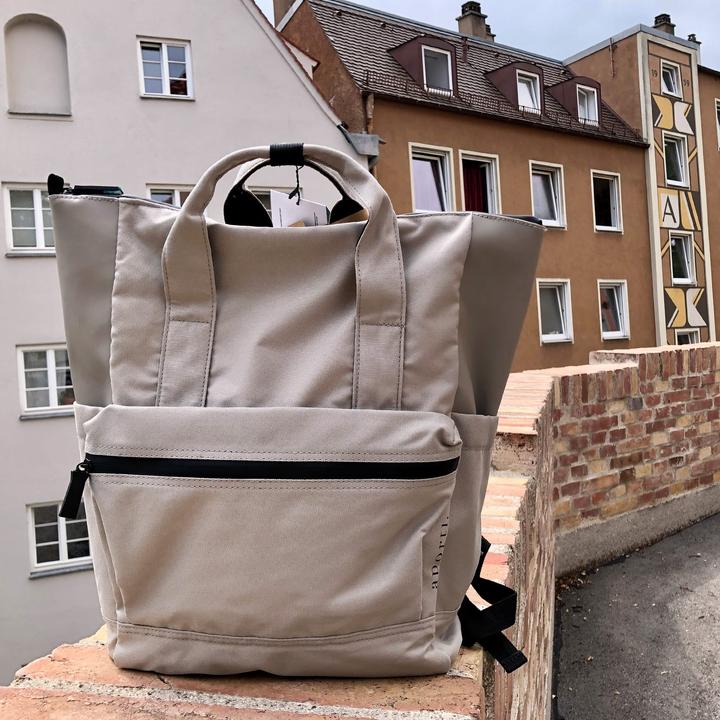 Actual product image Aporti Daypack Florence Beig (12 l, Hand luggage (up to 50 litres))