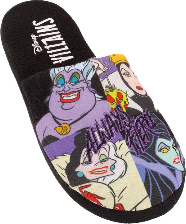 Actual product image Disney Slippers Always Fierce Villains (39.5)