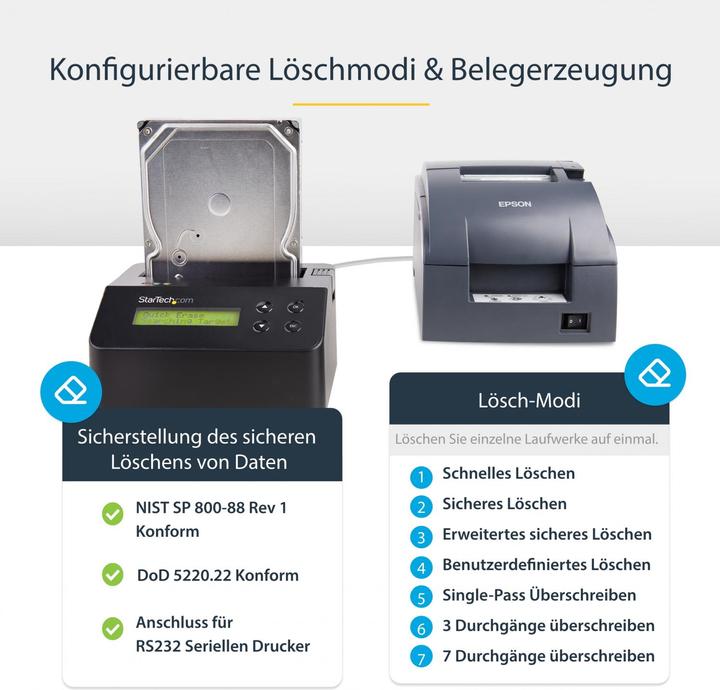 Image du produit StarTech Lecteur unique autonome