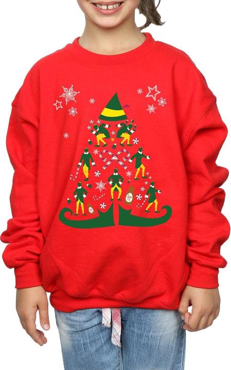 Immagine prodotto Elf Christmas Tree Felpa Ragazze (140, 146)