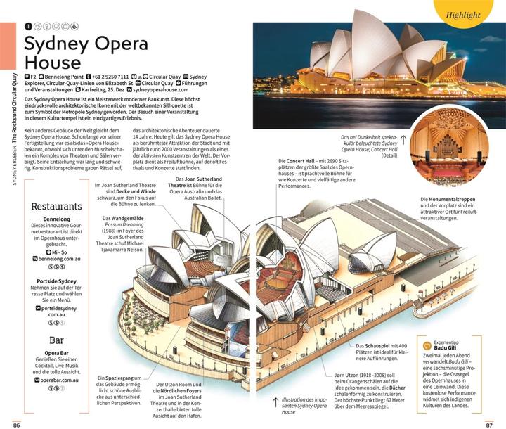 Image du produit Vis-à-Vis Reiseführer Australien (Allemand, DK Verlag Voyage, 2023)