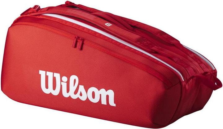 Actual product image Wilson Super Tour Rot 9er Schlägertasche (9R)