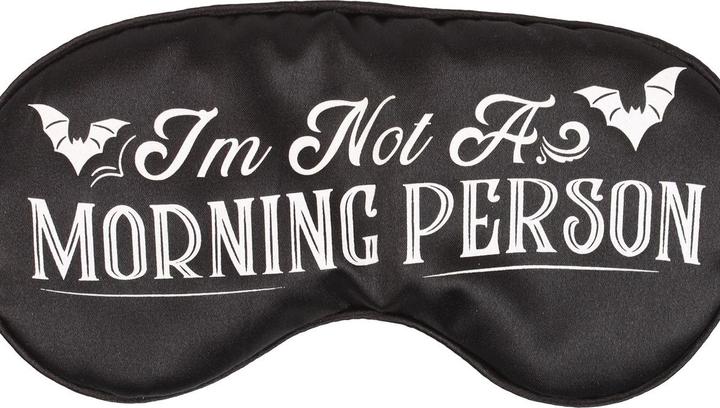 Produktbild Something Different I'm Not A Morning Person Schlafmaske (Schlafmaske)