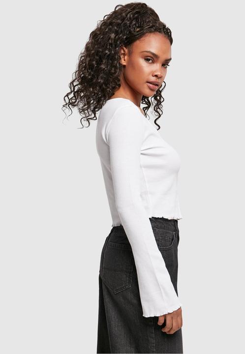 Actual product image Urban Classics Ladies Cropped Rib Cardigan - 14113 (3XL)