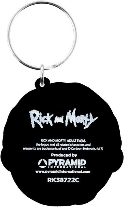 Produktbild Rick And Morty Terrified Face Schlüsselanhänger