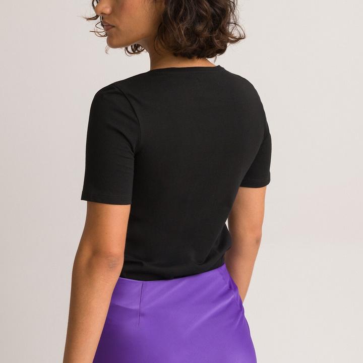 Actual product image La Redoute Collections V-neck T-shirt (S)