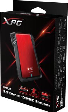 Actual product image Adata XPG EX500 Memory Enclosure (2.5")