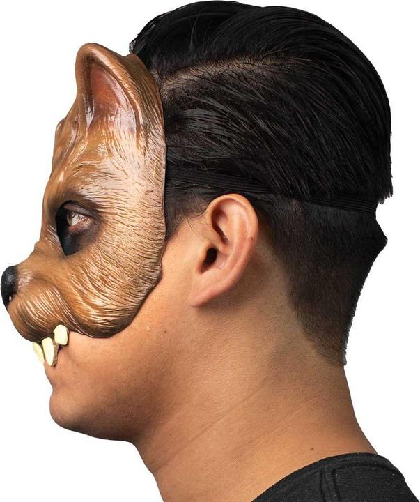 Actual product image Metamorph Kleiner Werwolf mit Überbiss Halbmaske