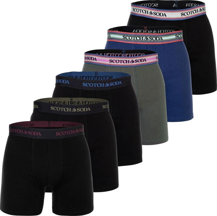 Immagine prodotto Scotch & Soda Solid Cotton Stretch (S, confezione da 6)