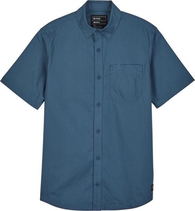 Actual product image Fox Woven 24 Roger Ss Drk Vin (S)