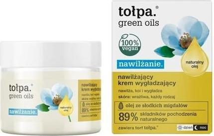 Image du produit Tołpa Tolpa Green Oils Moisturizing and Smoothing Face Cream for Day and Night (crème hydratante et (Tonique visage)