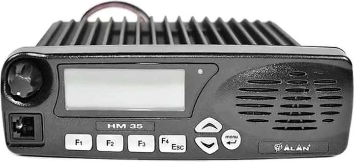 Actual product image Midland VHF taxi radio Alan HM135 without microphone, with 5 tones for TAXI, 135-174 MHz Code G934