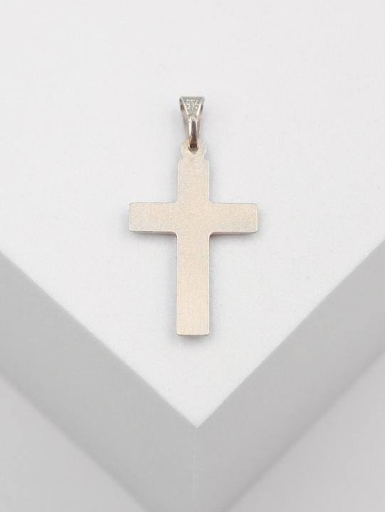 Actual product image Muau Cross (White gold)