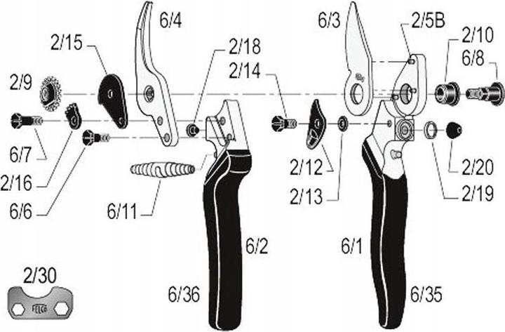 Produktbild Felco Ersatzfedern für 12