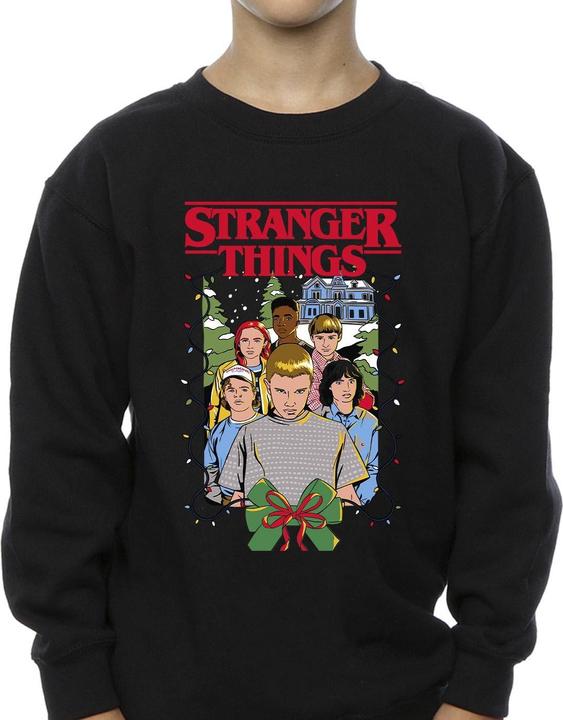 Image du produit Netflix - Sweat STRANGER THINGS CHRISTMAS POSTER - Garçon (152, 158)