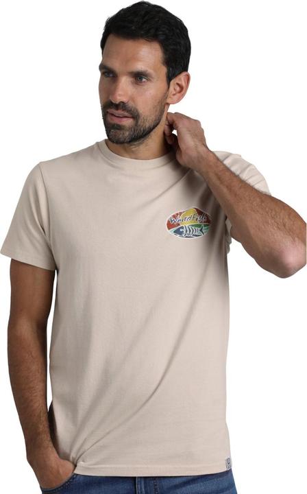 Actual product image Weird Fish Mens Land And Sea Graphic Back Print T-Shirt (S)
