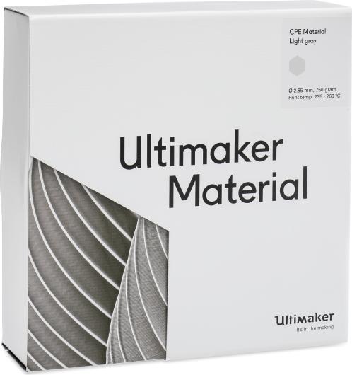 Produktbild Ultimaker Cpe (CPE, 2.85 mm, 750 g, Grau)