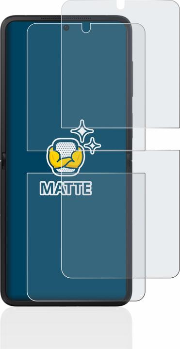 Produktbild BROTECT Entspiegelungs-Schutzfolie Displayschutz Matt (2 Stück, Oppo Find N2 Flip)