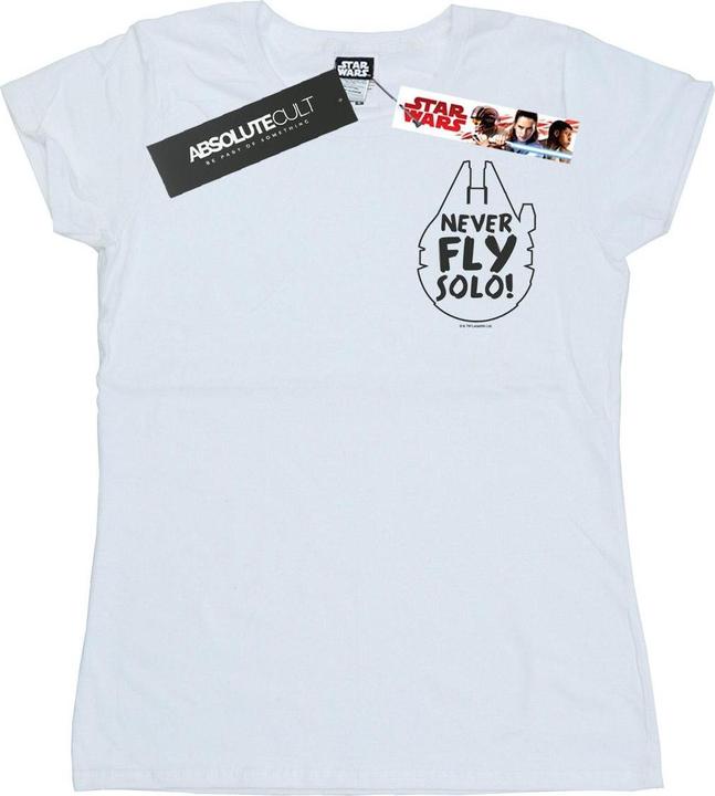 Produktbild Star Wars Never Fly Solo TShirt (XL)