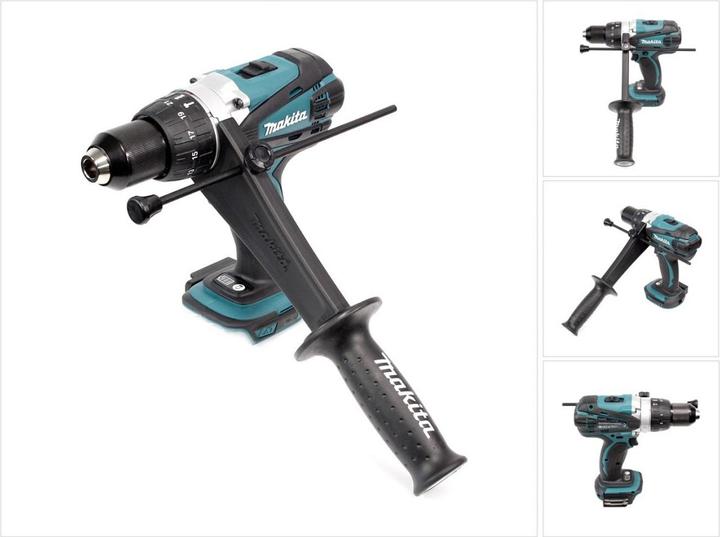 Produktbild Makita BHP 458 Z LXT 18 V Li-Ion Akku Schlagbohrschrauber Solo - nur das Gerät ohne Zubehör, mit Se (Akkubetrieb)