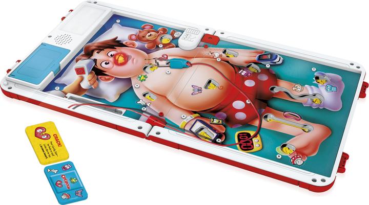 Actual product image Hasbro Gaming Classic Operation Refresh Dr Bibber (German)