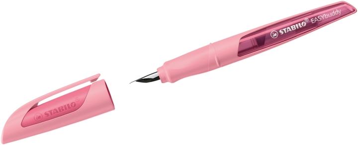 Produktbild STABILO Füllhalter EASYbuddy A, Rechtshänder, rouge Federbreite: A, Schreiblernstift mit Soft-Griffzone aus (Rosiges Rouge, 1 x)