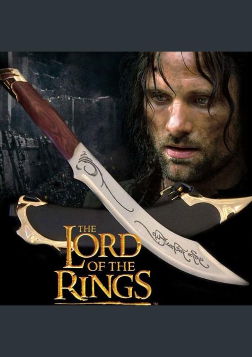 Image du produit United Cutlery Le Seigneur des Anneaux réplique 1/1 Couteau elfique d'Aragorn 50 cm