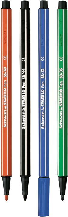 Produktbild STABILO Pen 68 Premium-Filzstift (Mehrfarbig, 10 x)