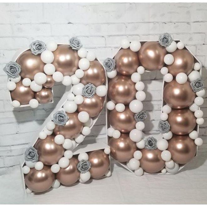 Immagine prodotto MU Style Cornice per palloncini fai da te della serie Number